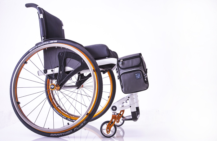 Bolsa lateral para silla de ruedas Accesorios para silla de ruedas: Bolsa  para silla de ruedas Bolsas para colgar en sillas de ruedas laterales